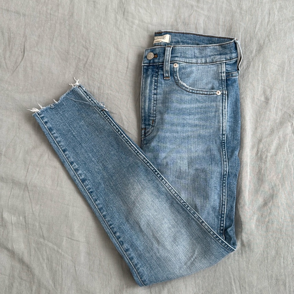 Madewell Skinny High Rise Skinny Crop Jean